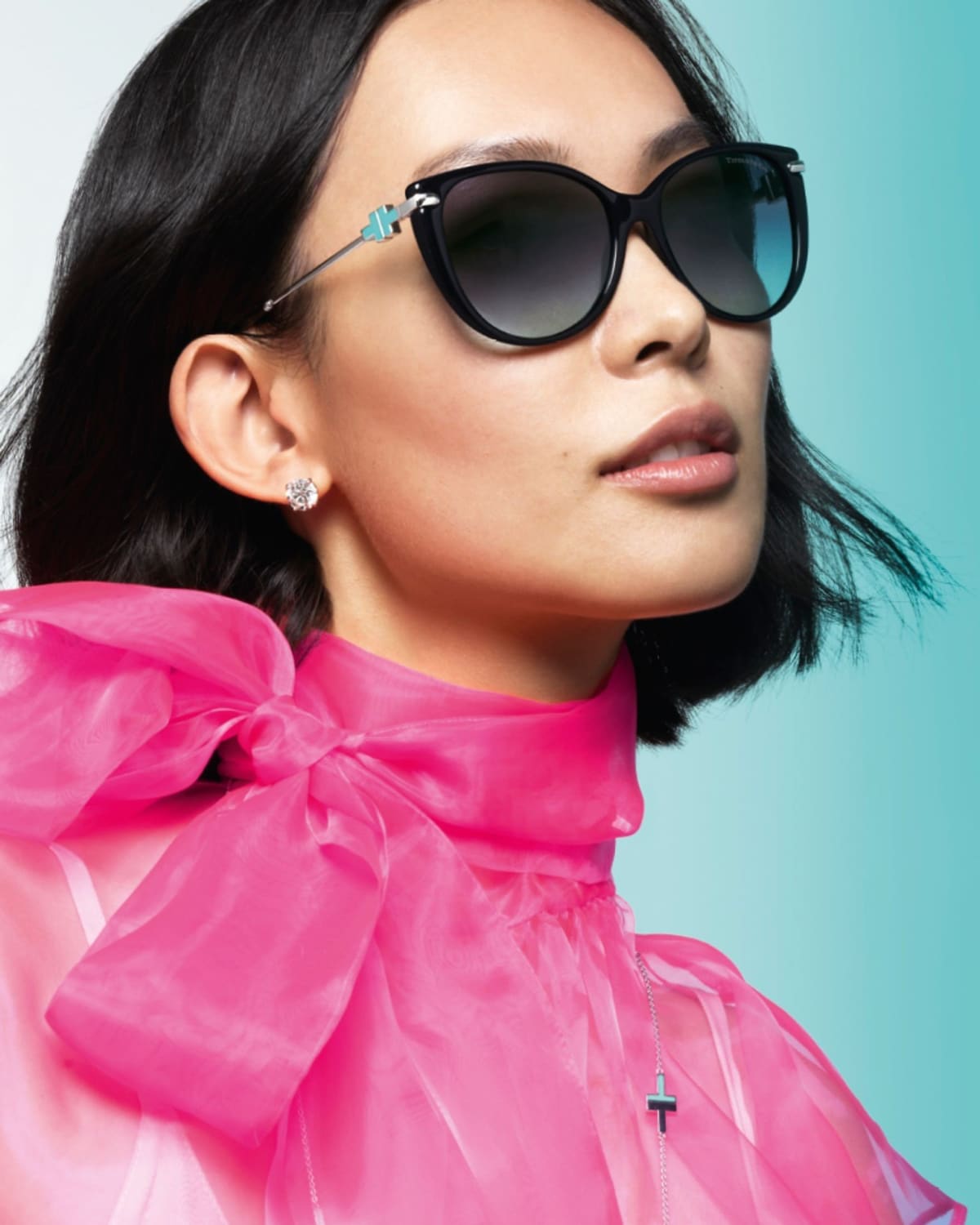 Tiffany & Co. sunglasses campaign photo Tiffany & Co. sunglasses campaign photo
