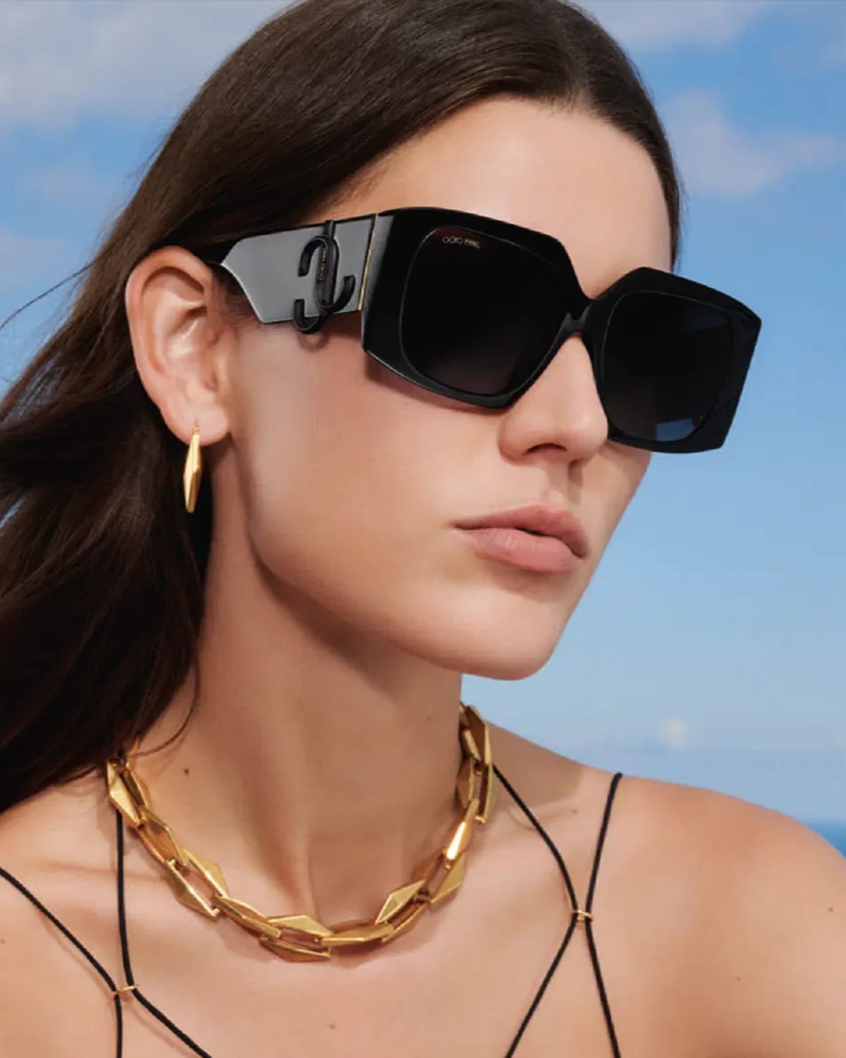 Jimmy Choo sunglasses campaign photo Jimmy Choo sunglasses campaign photo