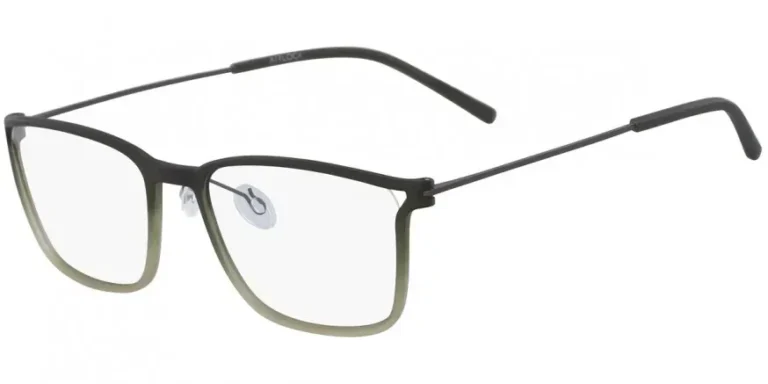 Airlock Eyeglasses Men 2001 Matte Olive Gradient