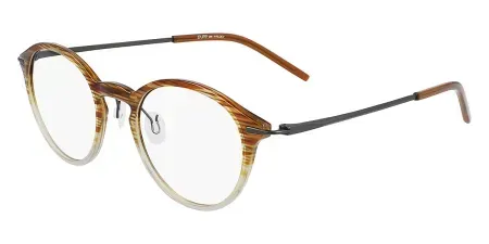 Airlock Eyeglasses Men P-2006 Brown Horn Gradient