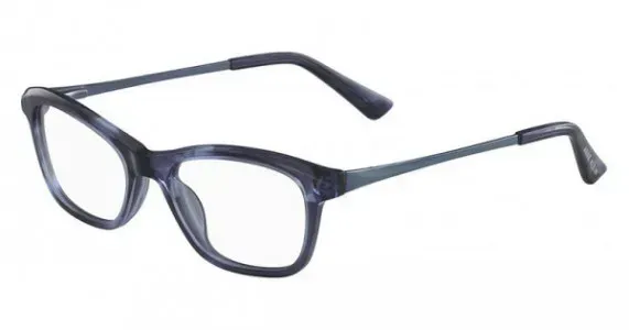 Anne Klein Eyeglasses Women AK5064 Navy Horn