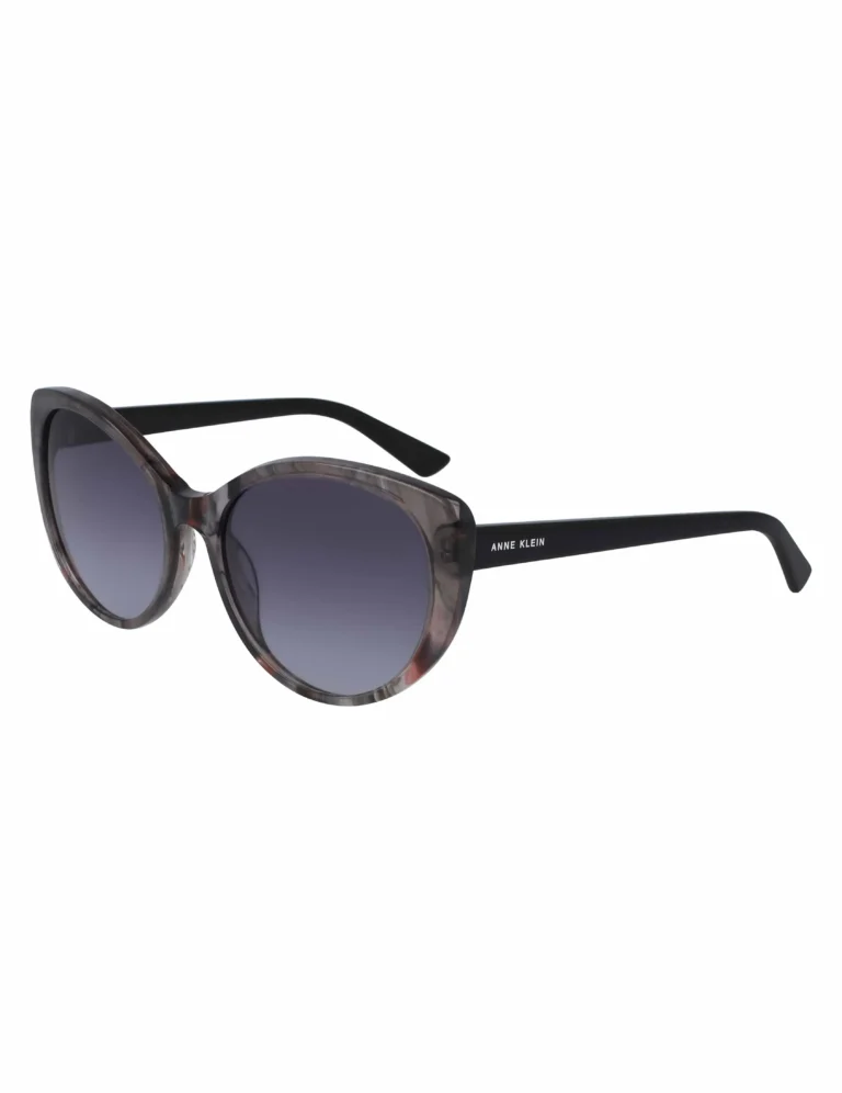 Anne Klein Sunglasses Women AK7059 Smoke Horn