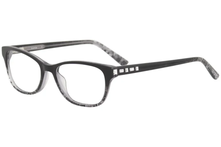 Bebe Eyeglasses Women BB5142 Jet Black Lace