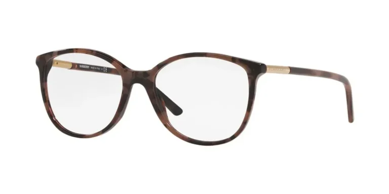 Burberry Eyeglasses Unisex BE2128 Spotted Brown Havana