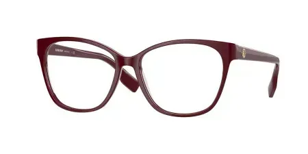 Burberry Eyeglasses Unisex BE2345 CAROLINE Bordeaux