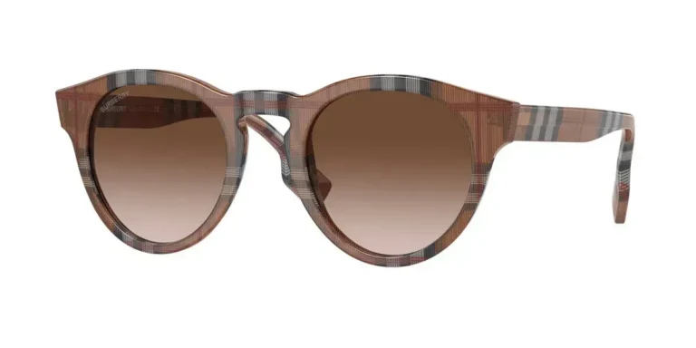 Burberry Sunglasses Men BE4359F Checkered Brown