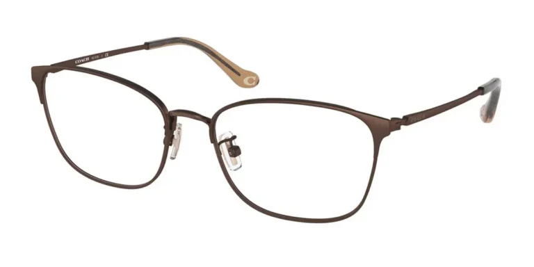 Coach Eyeglasses Women HC5135 Satin Dark Brown