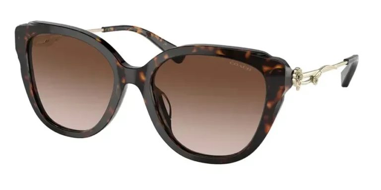 Coach Sunglasses Women HC8347BU Dark Tortoise