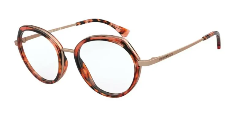 Emporio Armani Eyeglasses Women EA1108 Rose Gold/Red Havana