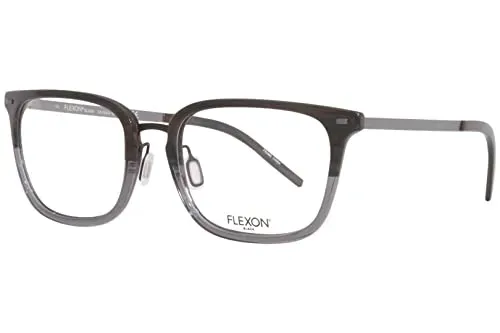 Flexon Eyeglasses Men B2020 Gradient Brown Horn