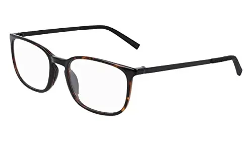 Flexon Eyeglasses Men EP8012 Shiny Dark Tortoise