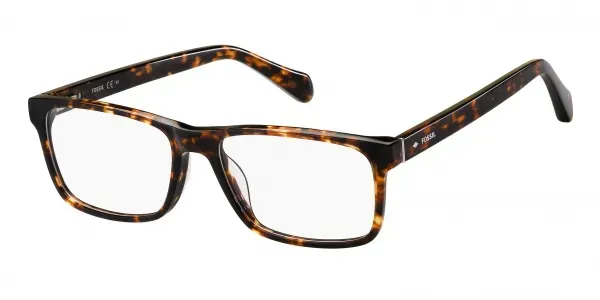 Fossil Eyeglasses Men FOS 7084 Dark Havana