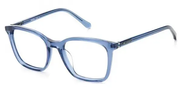 Fossil Eyeglasses Men FOS 7097/G Transparent Blue