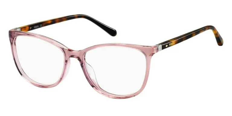 Fossil Eyeglasses Unisex FOS 7071 Crystal Pink