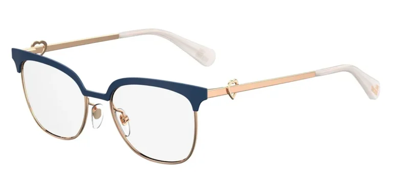 Love Moschino Eyeglasses Women MOL529 Blue