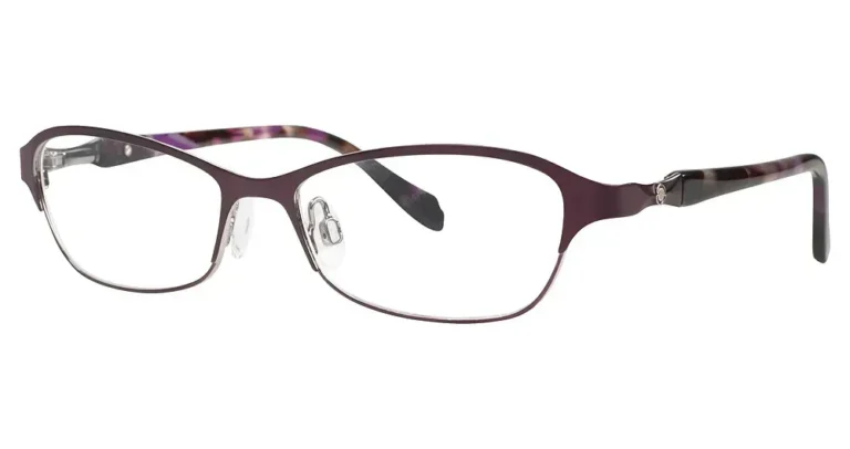 Max Studio Eyeglasses Women 153M Eggplant