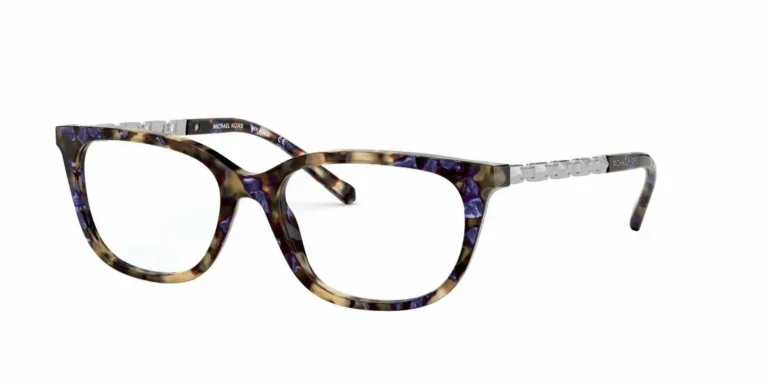 Michael Kors Eyeglasses Women MK4065 MEXICO CITY Treasure Blue Tortoise