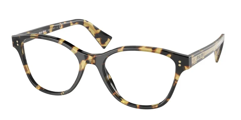 Miu Miu Eyeglasses Women MU02UVA Light Havana