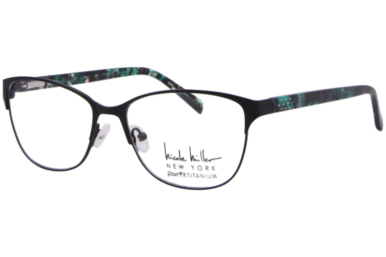 Nicole Miller Eyeglasses Women Columbus Black