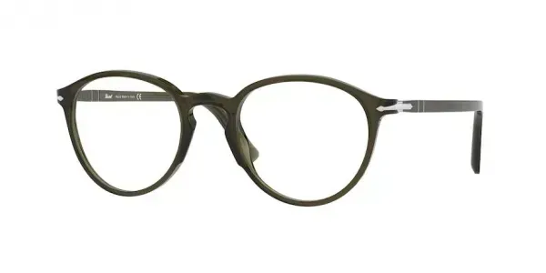 Persol Eyeglasses Unisex PO3218V Opal Smoke Grey