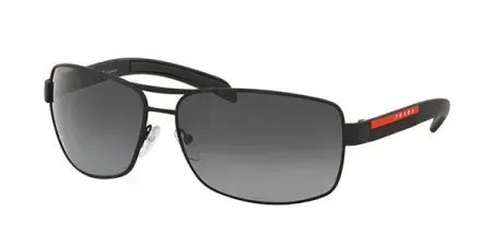 Prada Sunglasses Women PS54 Black Rubber