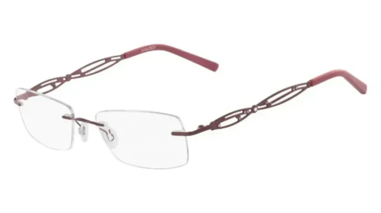 Pure Eyeglasses Women Enchantment 204 Burgundy