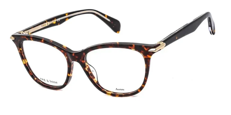 Rag & Bone Eyeglasses Women RNB3033 Dark Havana