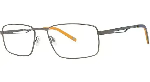 Shaquille O'Neal Eyeglasses Men 176M Gunmetal