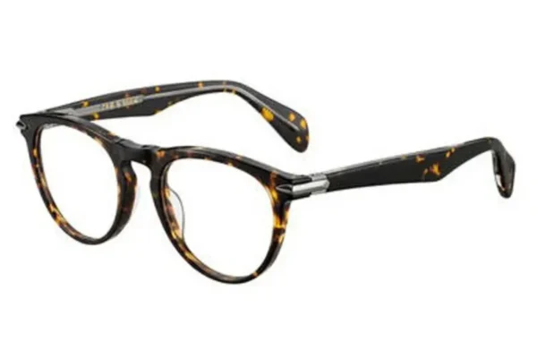 Rag & Bone Eyeglasses Men RNB7003 Dark Havana