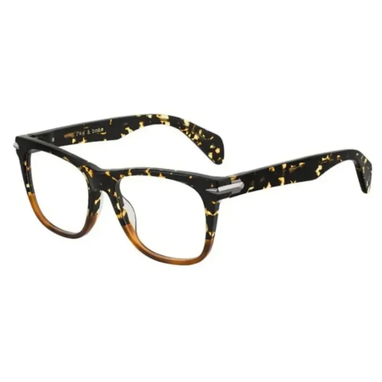 Rag & Bone Eyeglasses Men RNB7004 Havana Honey