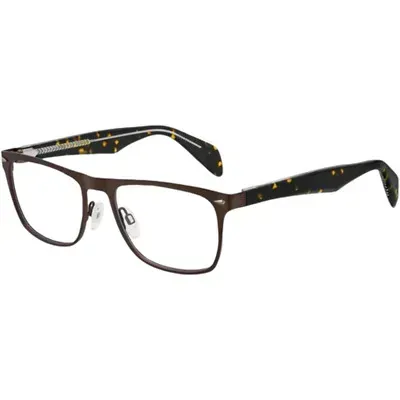 Rag & Bone Eyeglasses Men RNB7011 Matte Brown