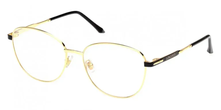 Longines Eyeglasses Women LG5035/V Gold / Shiny Black