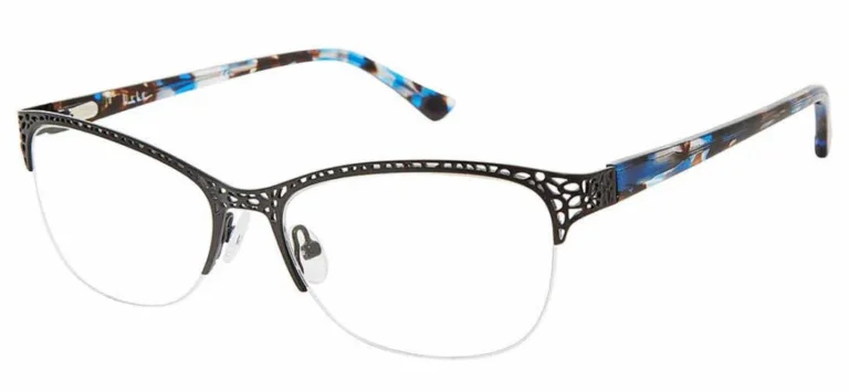 Nicole Miller Eyeglasses Women NMEckford Matte Black