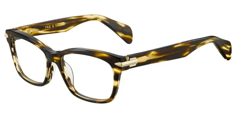 Rag & Bone Eyeglasses Women RNB3004 Brown Havana