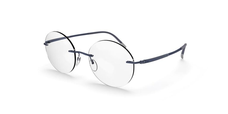 Silhouette - Eyeglasses men 5540 CF 4540 Blue 48mm