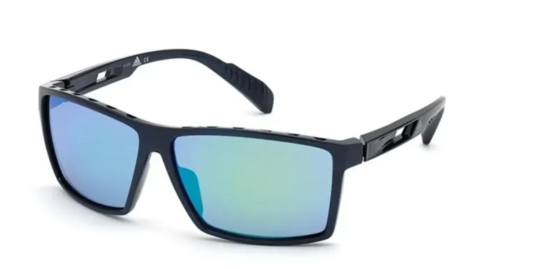 Adidas - Sunglasses Men SP0010 Matte Blue 91Q 63mm