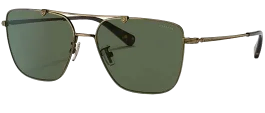 Coach - Sunglasses Men 0HC7137 Antique Gold 933371 57mm