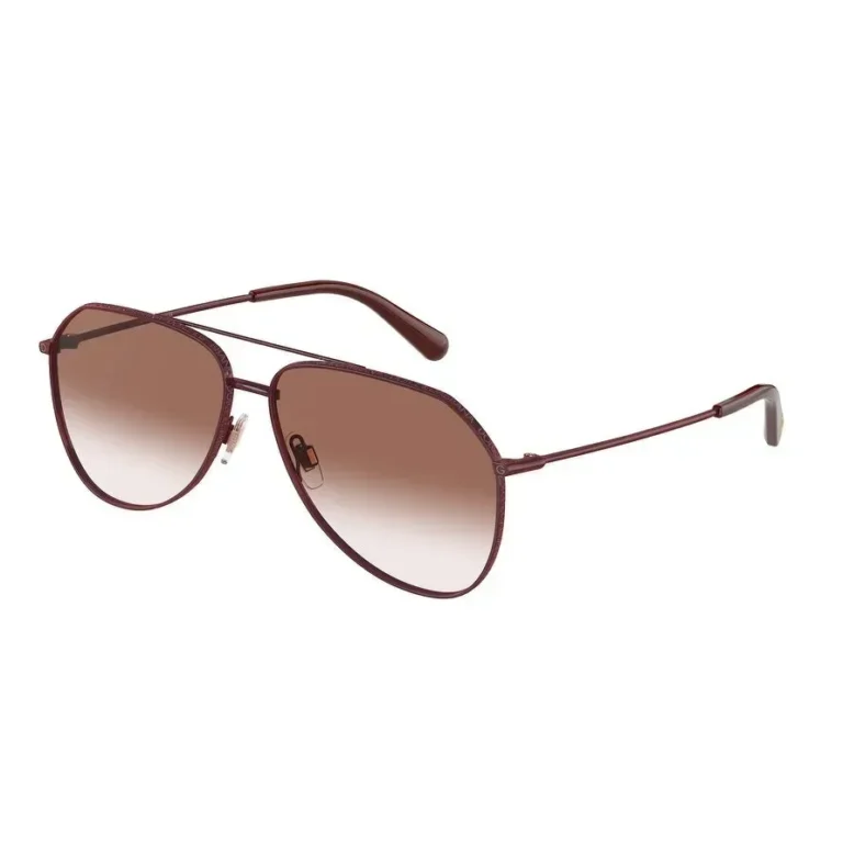 Dolce & Gabbana - Sunglasses Women DG2244 Matte Bordeaux 59mm