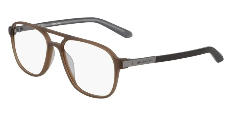 Dragon - Eyeglasses Unisex DR2005 Matte Brown Crystal 211 55mm