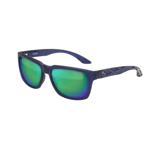 Puma - Sunglasses Unisex PU0037S Blue 005 57mm