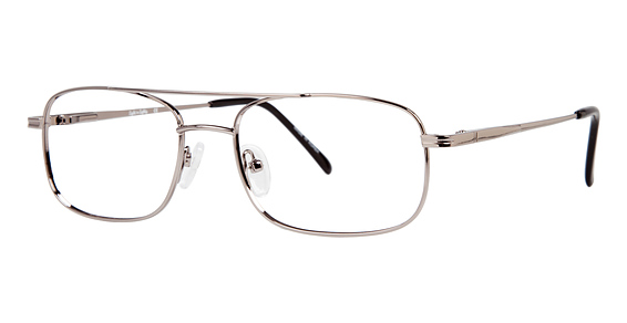 Eight To Eighty - Eyeglasses men HORNET GUN Silver 54mm