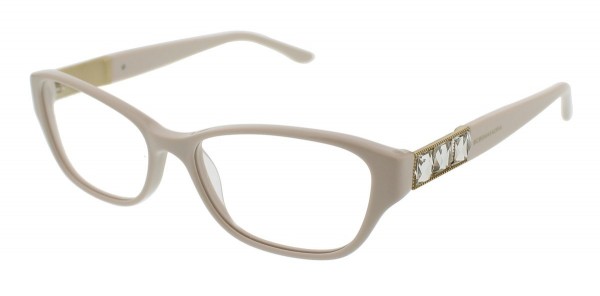 BCBGMAXAZRIA - Eyeglasses women KASIA ALMOND Beige 54mm