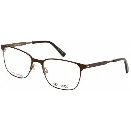 Adensco - Eyeglasses Men AD123 Matte Brown YZ4 50mm