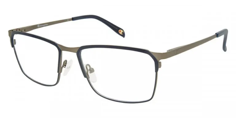 Champion - Eyeglasses Men CUSNAP Blue Gunmetal C03 55mm