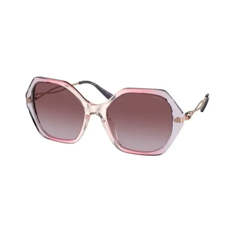 Coach - Sunglasses Women 0HC8315F Transparent Violet 56418H 59mm