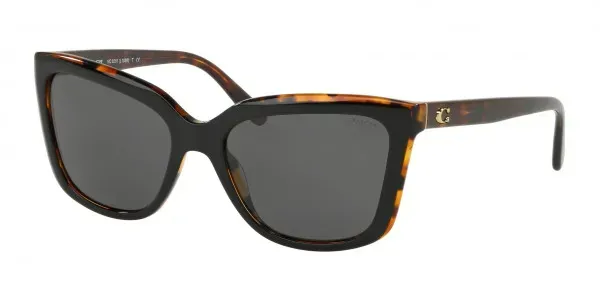 Coach - Sunglasses Women HC8261 Black Tortoise 544687 56mm