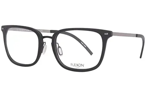 Flexon - Eyeglasses Men B2020 Black 001 55mm