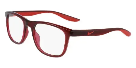 Nike - Eyeglasses Men 7037 Transparent Dark Red 605 51mm