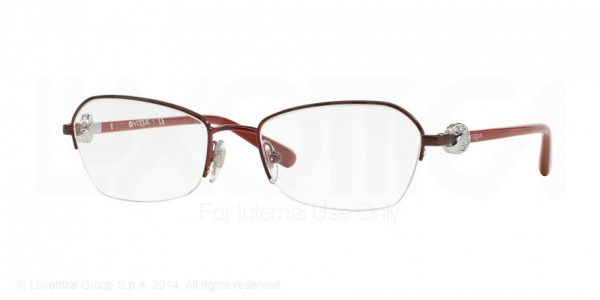 Vogue - Eyeglasses women VO 3944-B 717-S Red 54mm