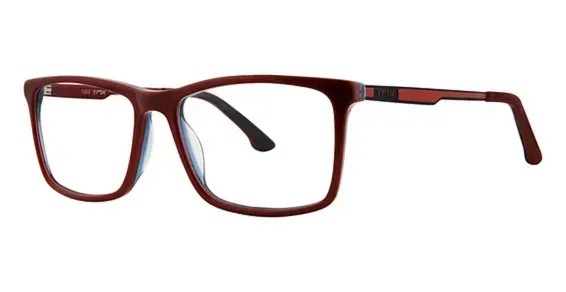 TMX - Eyeglasses Men Distance Red 52mm